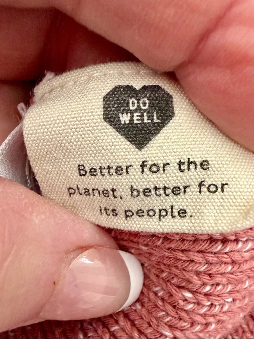 Madewell Cropped Button-Front Birchmoor Cardigan Sweater Marled Dusty Rose Sz S